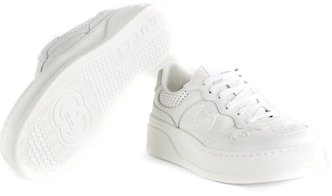 (女士)Gucci GG 浮雕運動鞋 '白色' 670408-1XL10-9014 Purchase (女士)Gucci GG 浮雕運動鞋 '白色' 670408-1XL10-9014