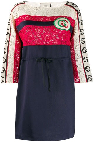 women-gucci-gg-embroidered-patchwork-striped-3-4-sleeve-dress-navy-573974-xjbk-7-4904
