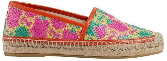 (W) Gucci GG Espadrille Espiga de Paja y Cuero 'Multicolor' 703613-UYG10-8360 Order (W) Gucci GG Espadrille Espiga de Paja y Cuero 'Multicolor' 703613-UYG10-8360
