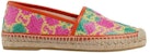 (W) Gucci GG Kasut Espadrille Jerami Kulit 'Pelbagai Warna' 703613-UYG10-8360