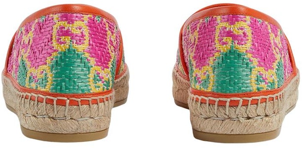 (W) Gucci GG Espadrille Espiga de Paja y Cuero 'Multicolor' 703613-UYG10-8360 Shop (W) Gucci GG Espadrille Espiga de Paja y Cuero 'Multicolor' 703613-UYG10-8360