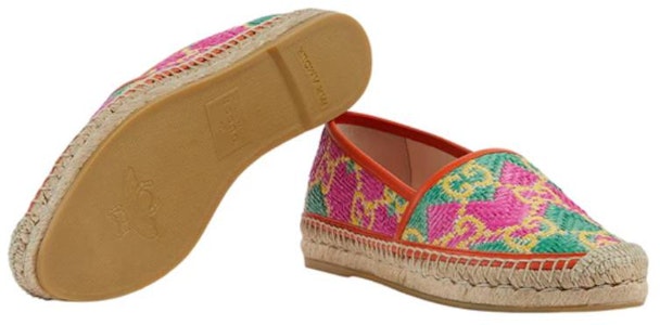 (W) Gucci GG Espadrille Espiga de Paja y Cuero 'Multicolor' 703613-UYG10-8360 Purchase (W) Gucci GG Espadrille Espiga de Paja y Cuero 'Multicolor' 703613-UYG10-8360