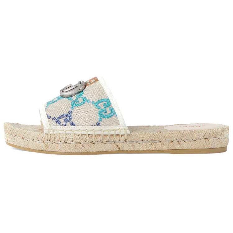 (Women) Gucci GG Espadrille Slide 'Multi' 678037-UFT70-8470