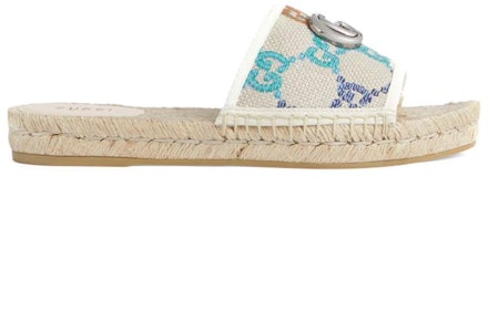 (W) Gucci GG Espadrille Slide 'Pelbagai' 678037-UFT70-8470 Order (W) Gucci GG Espadrille Slide 'Pelbagai' 678037-UFT70-8470