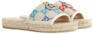 (W) Gucci GG Espadrille Slide 'Pelbagai' 678037-UFT70-8470