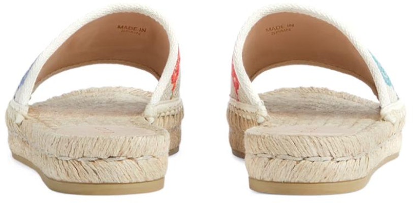 (W) Gucci GG Espadrille Slide 'Pelbagai' 678037-UFT70-8470 Purchase (W) Gucci GG Espadrille Slide 'Pelbagai' 678037-UFT70-8470