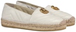 Order (W) Gucci GG Espadrilles 'Putih Hebat' 551890-BKO00-9014