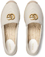 Lookbook GUCCI 古馳 雙G皮革漁夫鞋 女款 白色