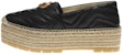 (W) Gucci GG Espadrilles Platform Berganda 'Hitam' 551884-BKO00-1000