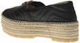 Lookbook (W) Gucci GG Espadrilles Platform Berganda 'Hitam' 551884-BKO00-1000