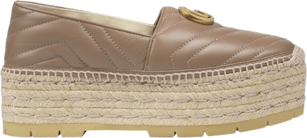 (Women) Gucci GG Espadrilles Double Platform 'Porcelain Rose' 551884BKO005729 (Women) Gucci GG Espadrilles Double Platform 'Porcelain Rose' 551884BKO005729