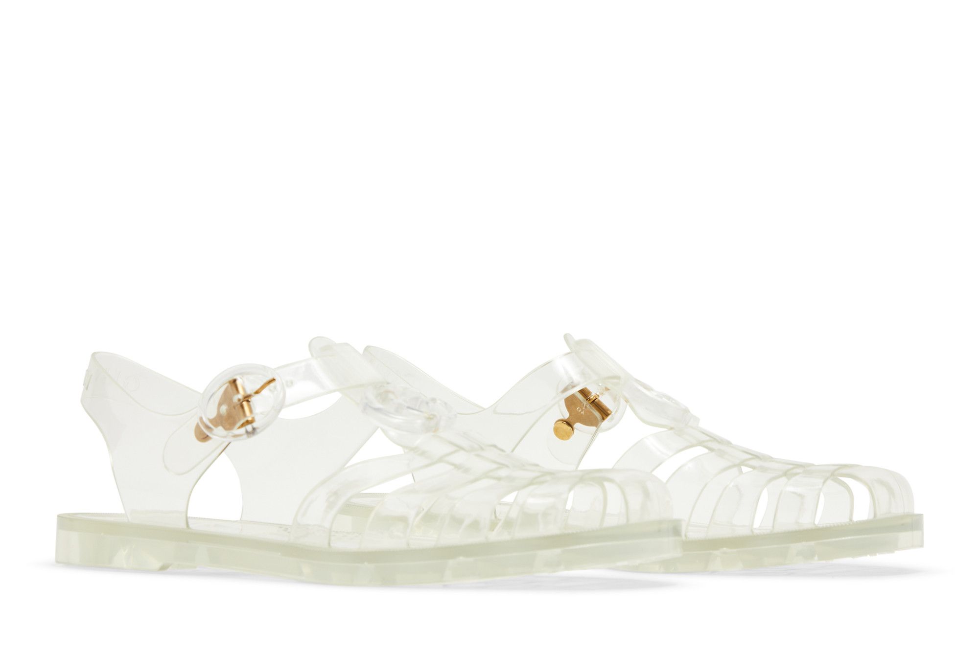 Cheap (W) Sandal Nelayan Gucci GG 'Clear' 676970-JFM00-8300