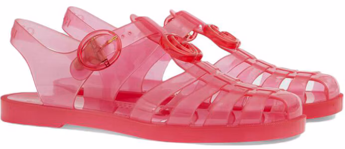 Lookbook (W) Sandal Nelayan Gucci GG 'Deep Coral' 676970-JFM00-6656