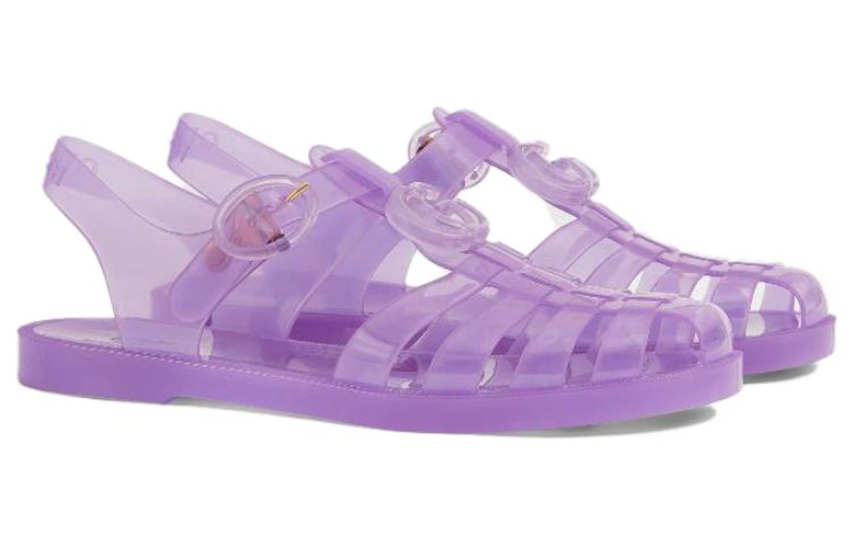 (Women) Gucci GG Fisherman Sandal 'Light Purple'