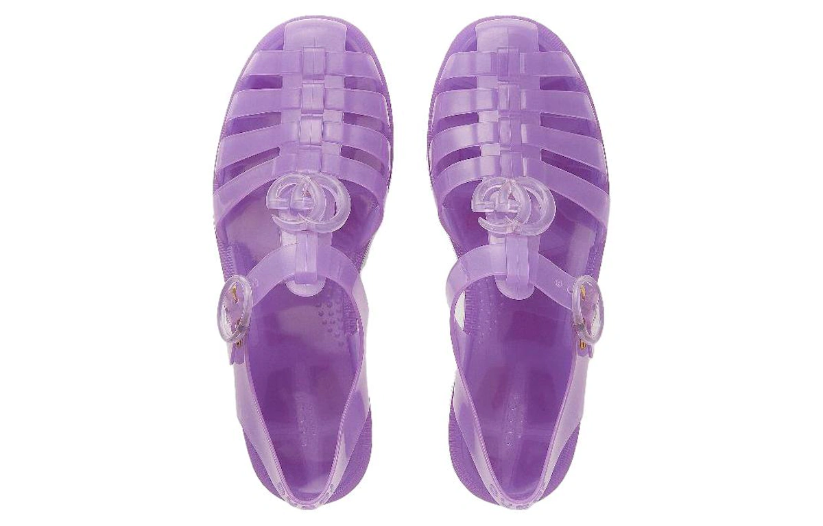 (Women) Gucci GG Fisherman Sandal 'Light Purple'