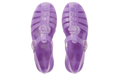 (Women) Gucci GG Fisherman Sandal 'Light Purple'