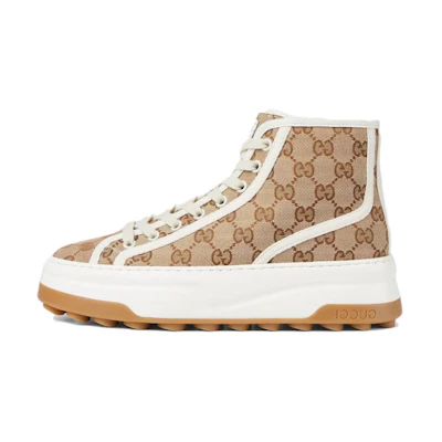 (W) Gucci GG High 'Interlocking G - Beige'