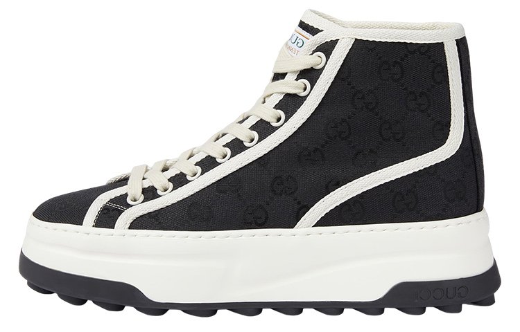 (Women) Gucci GG High 'Interlocking G - Black' 746768-20Q20-1043