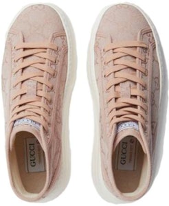 (W) Sneaker High-Top Gucci 'Pink' 746768-FABZZ-5641 Lookbook (W) Sneaker High-Top Gucci 'Pink' 746768-FABZZ-5641