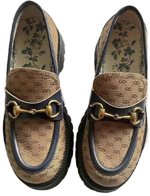 (Women) Gucci GG Horsebit Loafers 'Beige Brown' 661536-99WP0-2671 Buy (Women) Gucci GG Horsebit Loafers 'Beige Brown' 661536-99WP0-2671