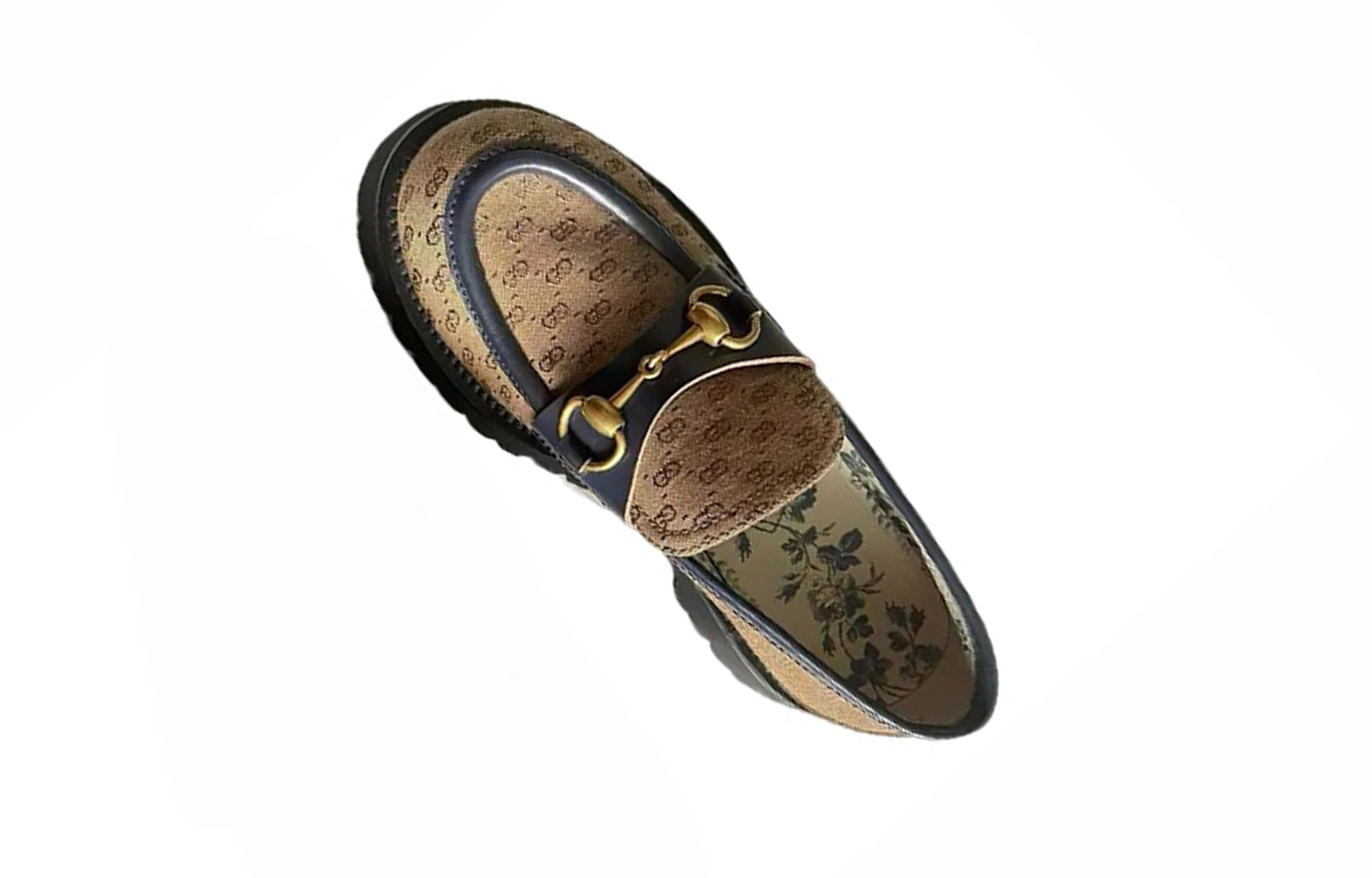 Order (W) グッチ GG ホースビットローファー ベージュブラウン 661536-99WP0-2671