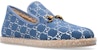 (W) Gucci GG Lame 'Loafer Biru Horsebit' 575850-2C840-4693