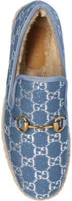 (Women) Gucci GG Lame 'Blue Horsebit Loafer' 575850-2C840-4693 Shop (Women) Gucci GG Lame 'Blue Horsebit Loafer' 575850-2C840-4693