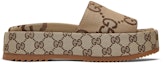 Buy (W) Sandal Platform Gucci GG Lame 'Monogram Unta' 623212-UKO00-2580
