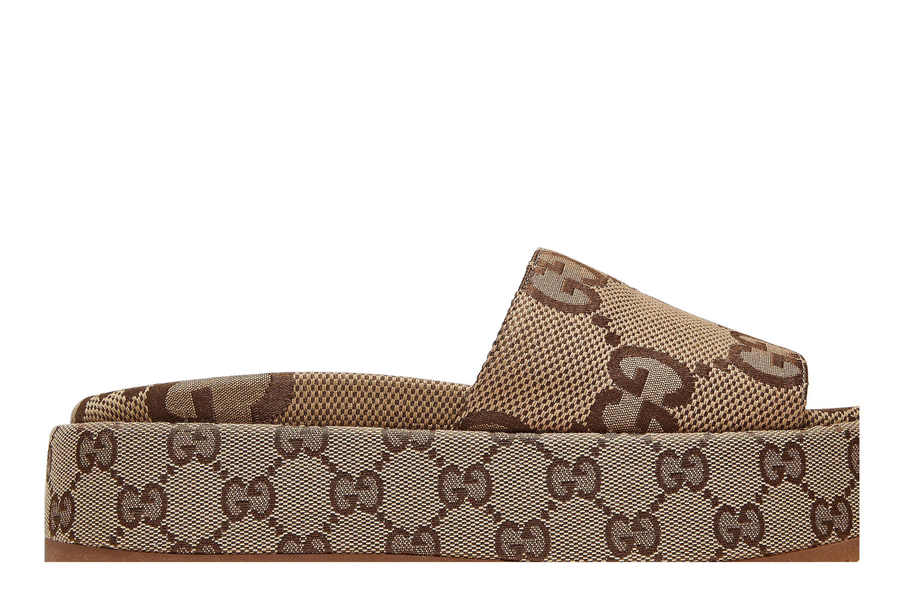 Shop (W) Sandal Platform Gucci GG Lame 'Monogram Unta' 623212-UKO00-2580