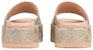 (W) Sandal Slide Gucci GG Lame 'Perak' 623212-2AW00-1066
