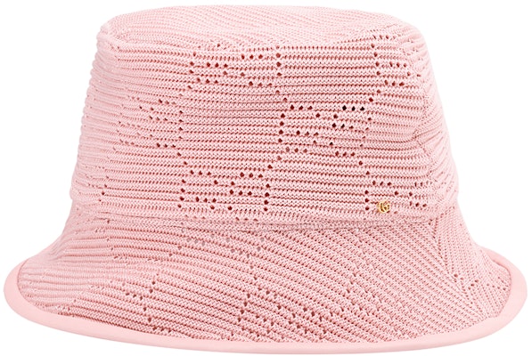 (W) GUCCI GG標誌粉色針織棉質女性漁夫帽 656573-3HAC2-5972 Shop (W) GUCCI GG標誌粉色針織棉質女性漁夫帽 656573-3HAC2-5972