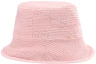 Shop (W) GUCCI GG標誌粉色針織棉質女性漁夫帽 656573-3HAC2-5972