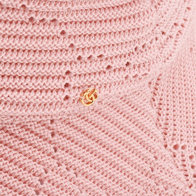 (W) GUCCI GG標誌粉色針織棉質女性漁夫帽 656573-3HAC2-5972 Purchase (W) GUCCI GG標誌粉色針織棉質女性漁夫帽 656573-3HAC2-5972