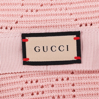 (W) GUCCI GG標誌粉色針織棉質女性漁夫帽 656573-3HAC2-5972 Details for (W) GUCCI GG標誌粉色針織棉質女性漁夫帽 656573-3HAC2-5972