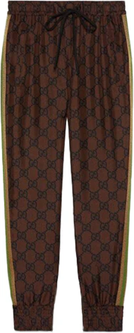 women-gucci-gg-logo-silk-pants-brown-625005-xjcl-5-2138