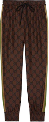 (W) Pantalones de Seda Marrones GUCCI con Logo GG 625005-XJCL5-2138 Order (W) Pantalones de Seda Marrones GUCCI con Logo GG 625005-XJCL5-2138