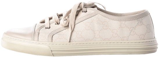 (Women) Gucci GG Low 'Cotton Washed - White' 426187-FV590-9073 (Women) Gucci GG Low 'Cotton Washed - White' 426187-FV590-9073