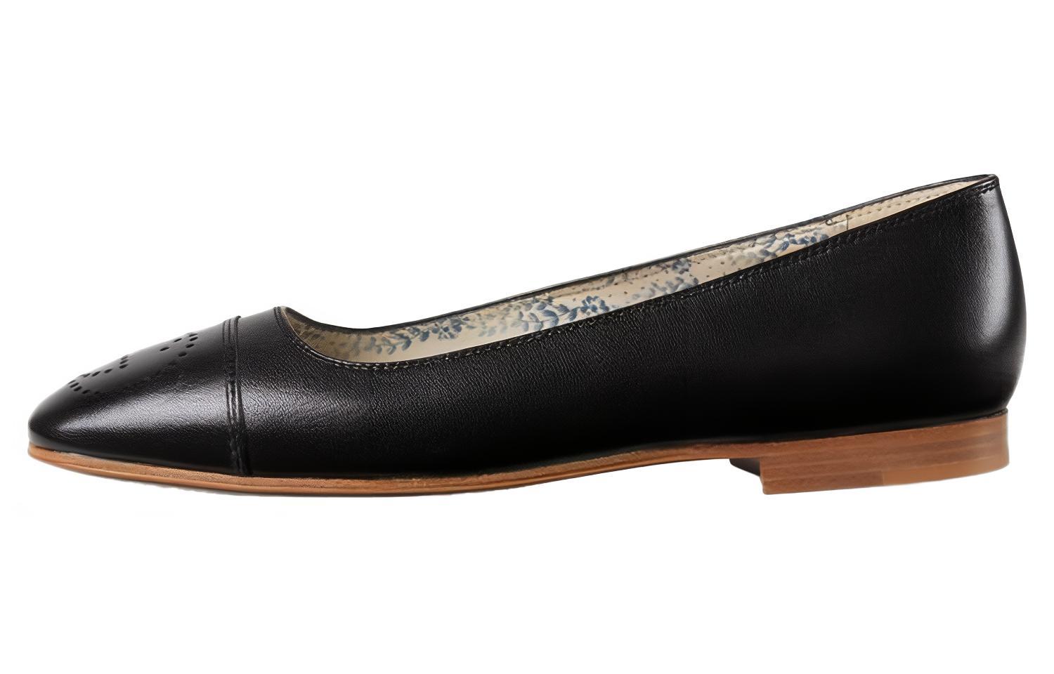 (Women) Gucci GG Marmont Ballet Flat 'Black' 658942-D3V00-1000