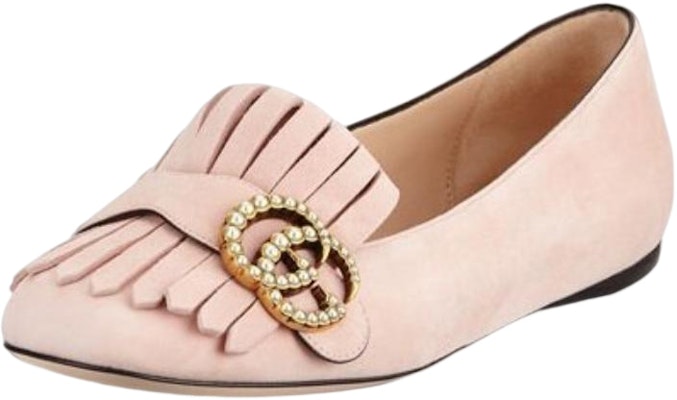 (W) グッチ GGマーモント クリスタル フラットシューズ (ピンク) 454299-C2000-5909 Lookbook (W) グッチ GGマーモント クリスタル フラットシューズ (ピンク) 454299-C2000-5909