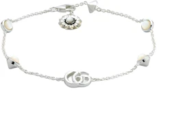 (Women) GUCCI GG Marmont Mother of Pearl 925 Silver Bracelet Women Silver Color. 773229JAAFQ8135 (Women) GUCCI GG Marmont Mother of Pearl 925 Silver Bracelet Women Silver Color. 773229JAAFQ8135