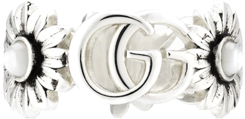 (W) Anillo de Plata 925 GUCCI GG Marmont Nácar Plata 527394J84408184 Shop (W) Anillo de Plata 925 GUCCI GG Marmont Nácar Plata 527394J84408184