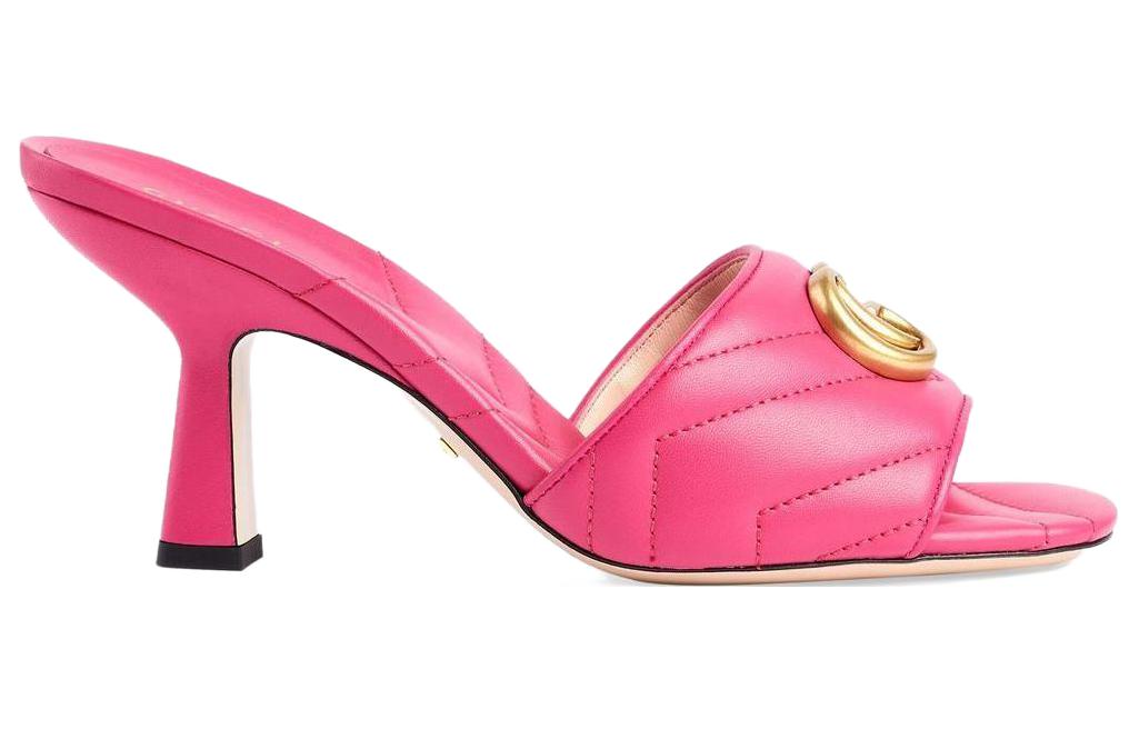 Order (W) Gucci GG Marmont Mules 'Pink' Sepatu Wanita 674839-BKO00-5752
