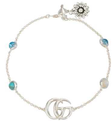 (Women) GUCCI GG Marmont Silver Chain Bracelet in Metallic 925 Silver. YBA5273930010 Buy (Women) GUCCI GG Marmont Silver Chain Bracelet in Metallic 925 Silver. YBA5273930010