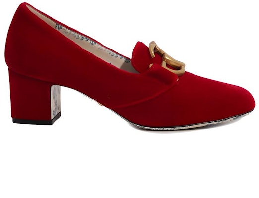 (W) グッチ GGマーモント ビクトワール ヒールパンプス (レッドベルベット) 526465-K4D00-6433 Order (W) グッチ GGマーモント ビクトワール ヒールパンプス (レッドベルベット) 526465-K4D00-6433