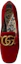 Shop (W) Gucci GG Marmont Tacones de Bloque 'Terciopelo Rojo' 526465-K4D00-6433