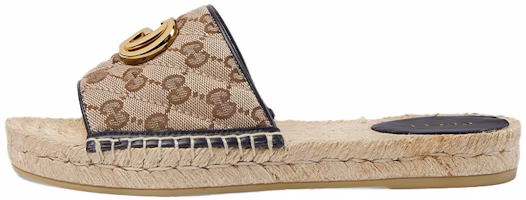 (Women) Gucci GG matelass canvas espadrille sandal 'Brown' 620120-KQWM0-9765 (Women) Gucci GG matelass canvas espadrille sandal 'Brown' 620120-KQWM0-9765
