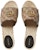 (W) Gucci GG Matelassé Canvas Espadrille Sandal 'Coklat' 620120-KQWM0-9765