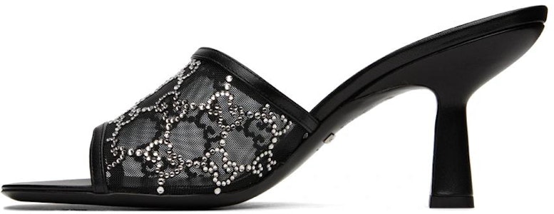 (W) Sandalia Gucci GG de Tacón Medio 'Negra' 747245-F13B0-1000 Buy (W) Sandalia Gucci GG de Tacón Medio 'Negra' 747245-F13B0-1000