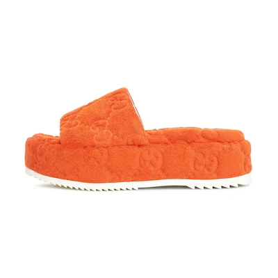 (W) Gucci GG Platform Sandal 'Orange'