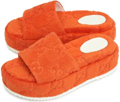 Lookbook (W) Sandalia Plataforma Gucci GG 'Naranja' 700599-U2O00-7519